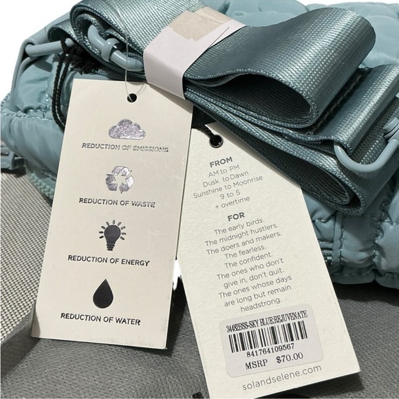SOL AND SELENE Rejuvenate Quilted Sling Pack Retail $70 NWT - Picture 3 of 7